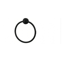 ECT Curo Towel Ring In Black